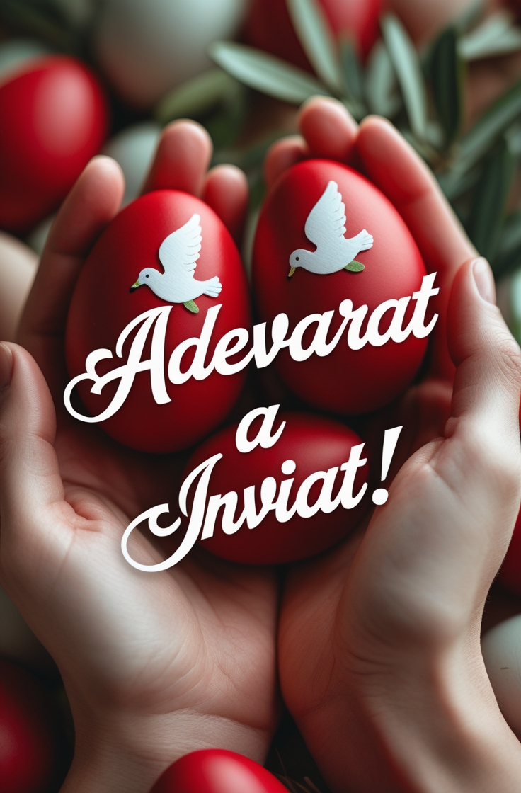 Hristo a inviat - Adevarat a inviat!