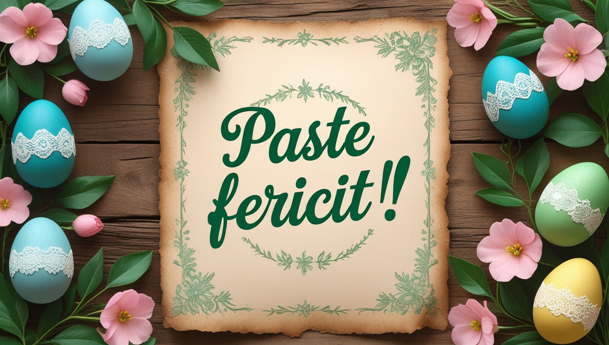 Paste fericit!
