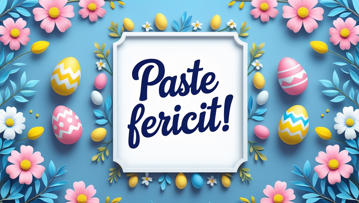 Paste fericit!