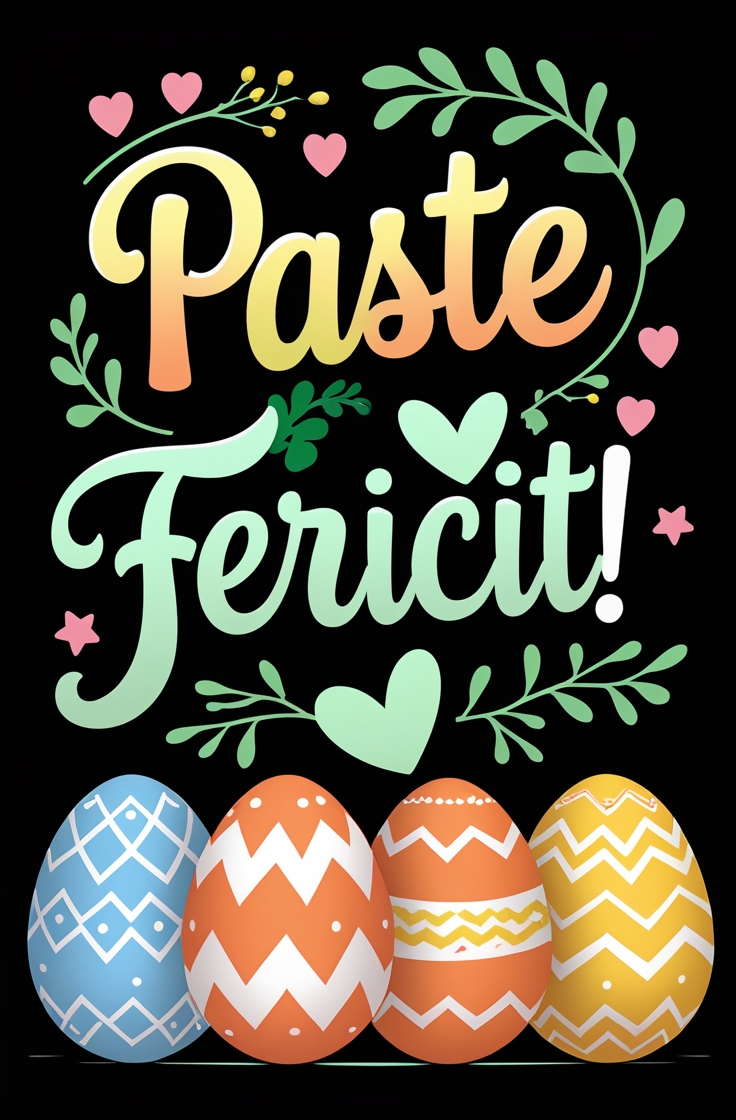 Paste fericit!