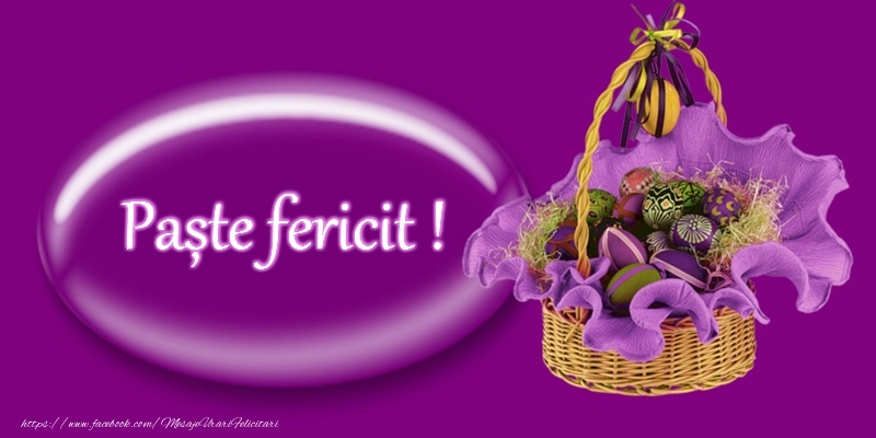 Paste Fericit!