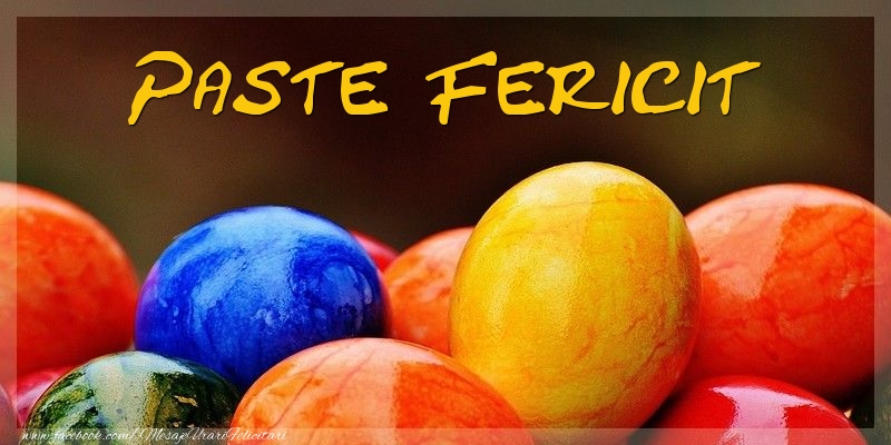 Paste Fericit