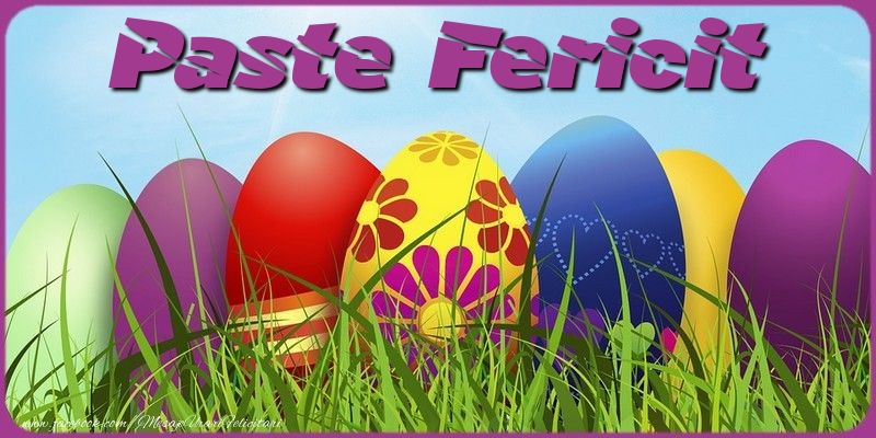 Paste Fericit