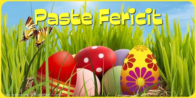 Paste Fericit