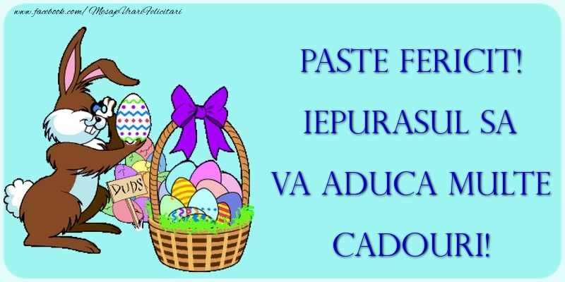 Paste fericit!