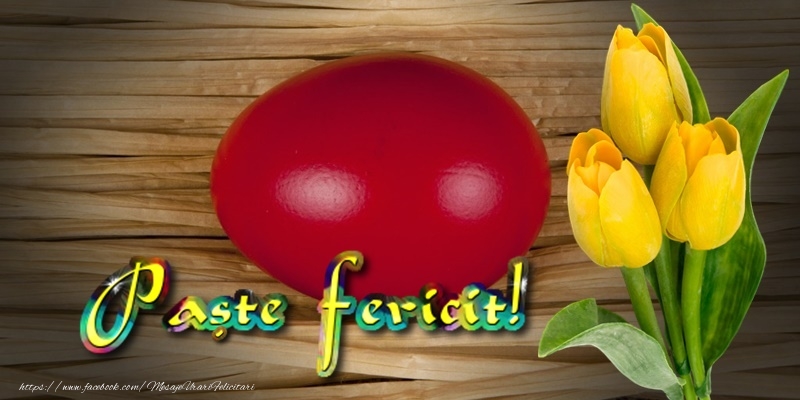 Paste fericit!