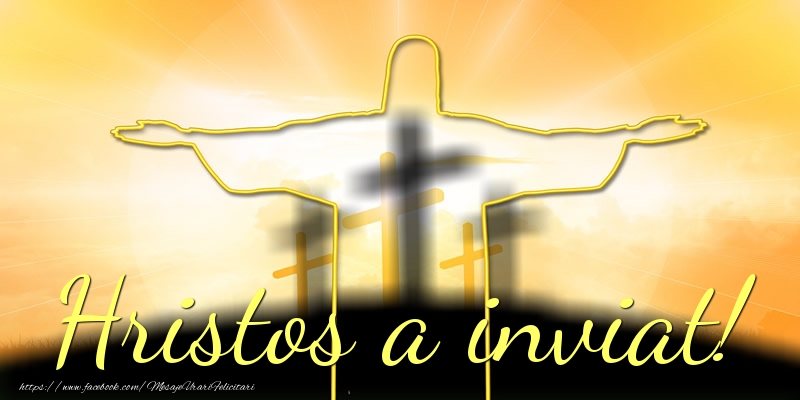 Felicitari de Paste - Hristos a inviat! - mesajeurarifelicitari.com