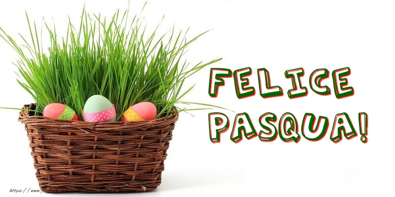 Felicitari de Paste in Italiana - Buona Pasqua