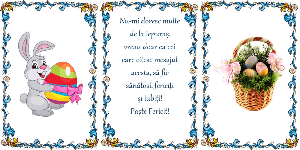 Nu-mi doresc multe de la Iepuras