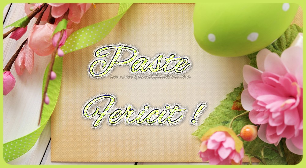 Paste fericit !
