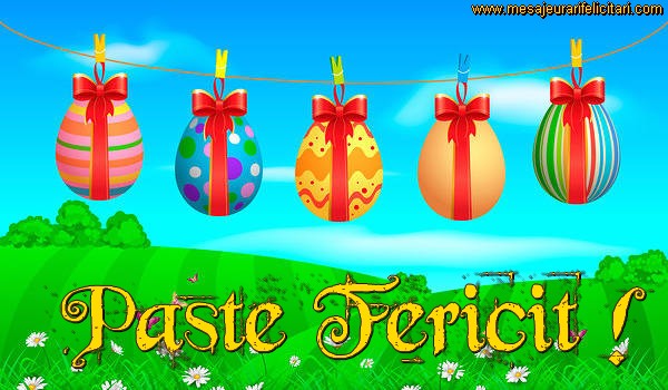 Paste fericit !
