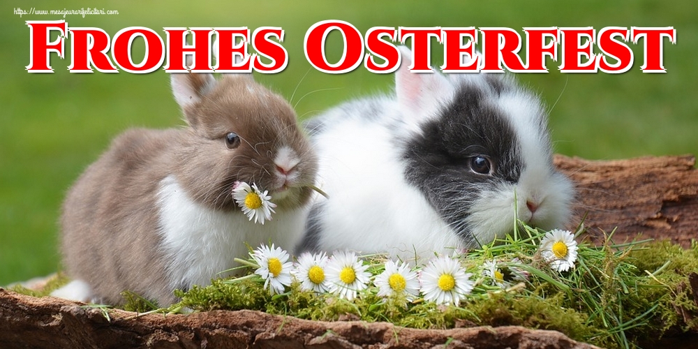 Felicitari de Paste in Germana - Frohes Osterfest