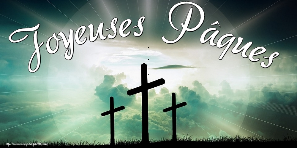 Felicitari de Paste in Franceza - Joyeuses Pâques - mesajeurarifelicitari.com