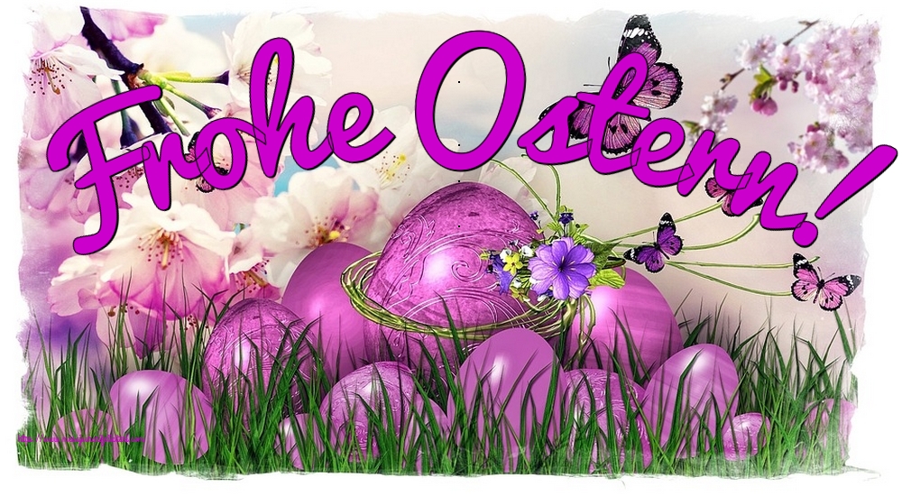 Felicitari de Paste in Germana - Frohe Ostern!