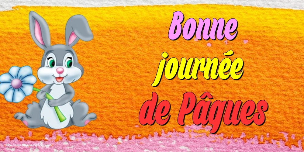 Felicitari de Paste in Franceza - Bonne journée de Pâques