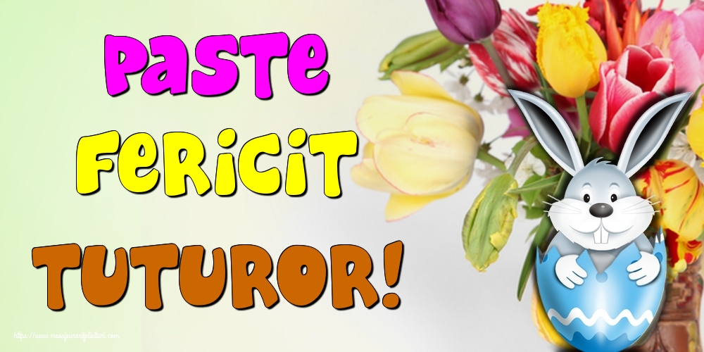 Paste fericit tuturor!