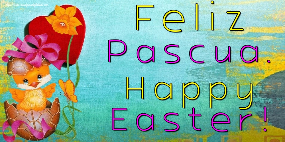Felicitari de Paste in Spaniola - Feliz Pascua, Happy Easter!