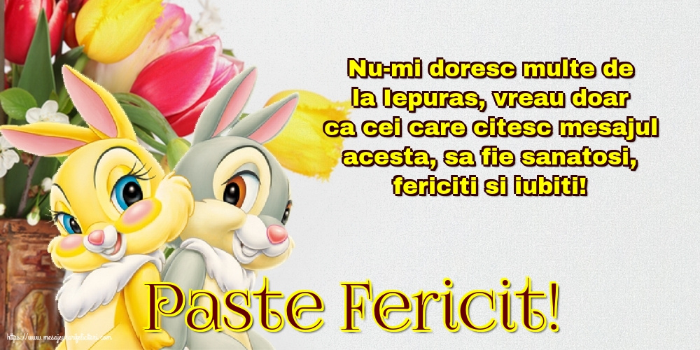 Paste Fericit!