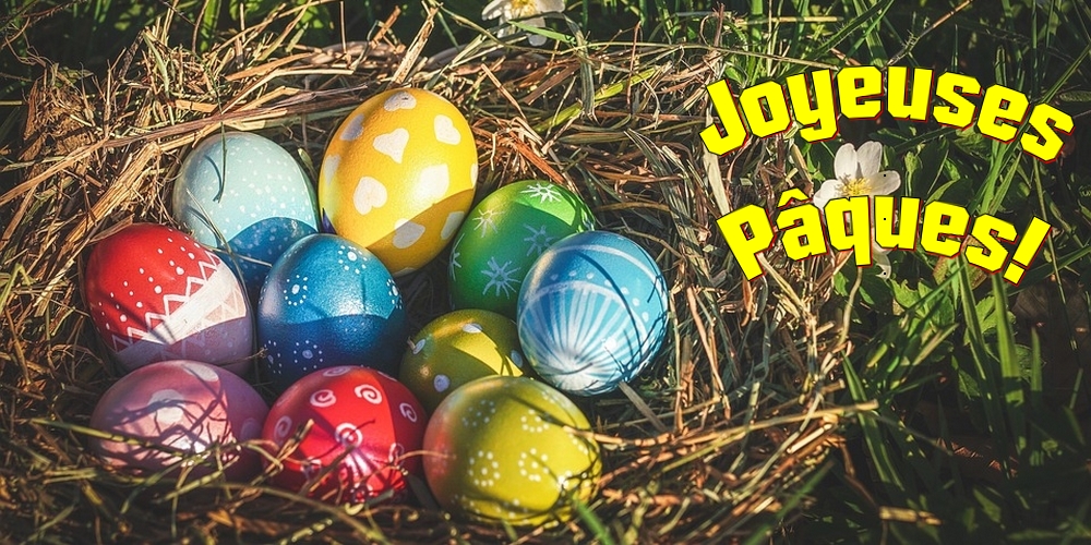 Paste in Franceza - Joyeuses Pâques!
