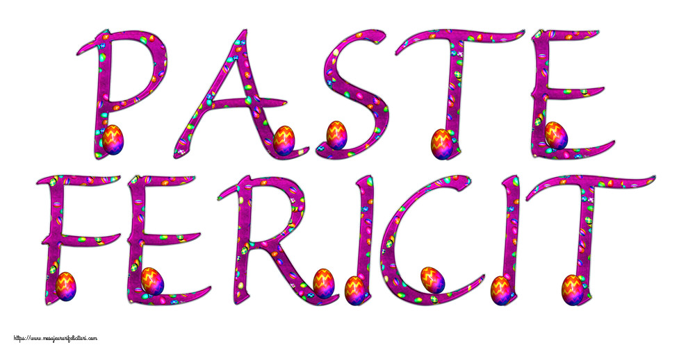 Paste Fericit!