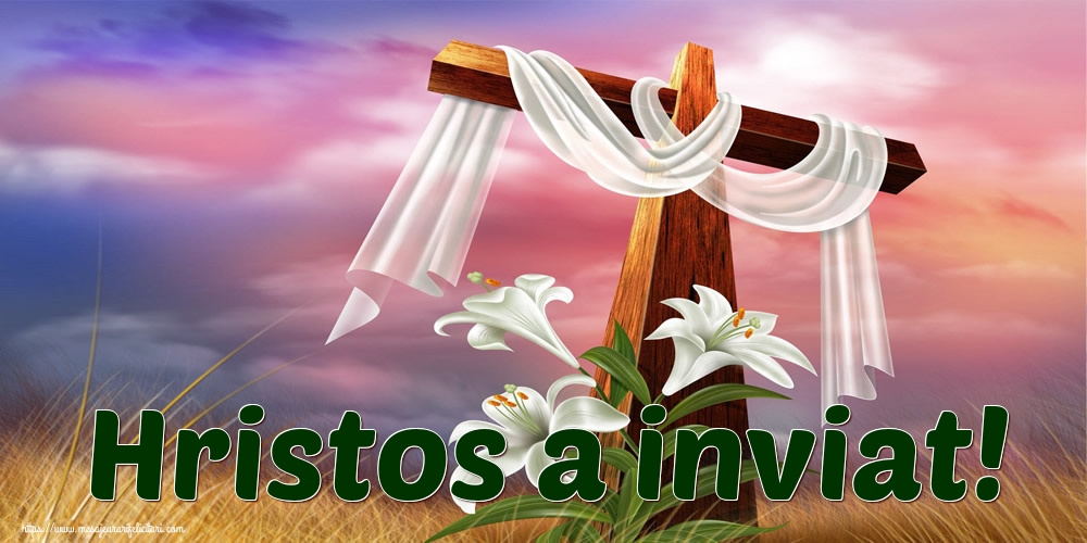 Felicitari de Paste - Hristos a inviat! - mesajeurarifelicitari.com