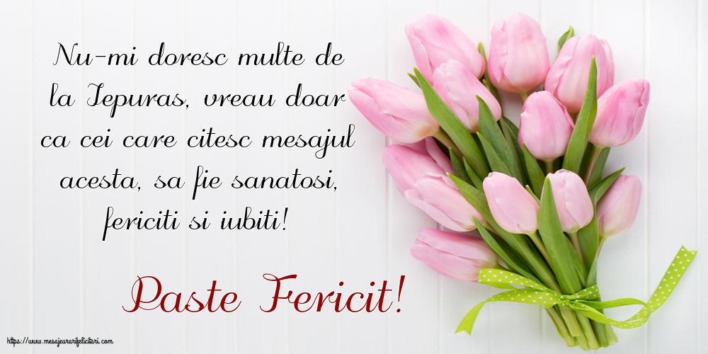 Paste Fericit!