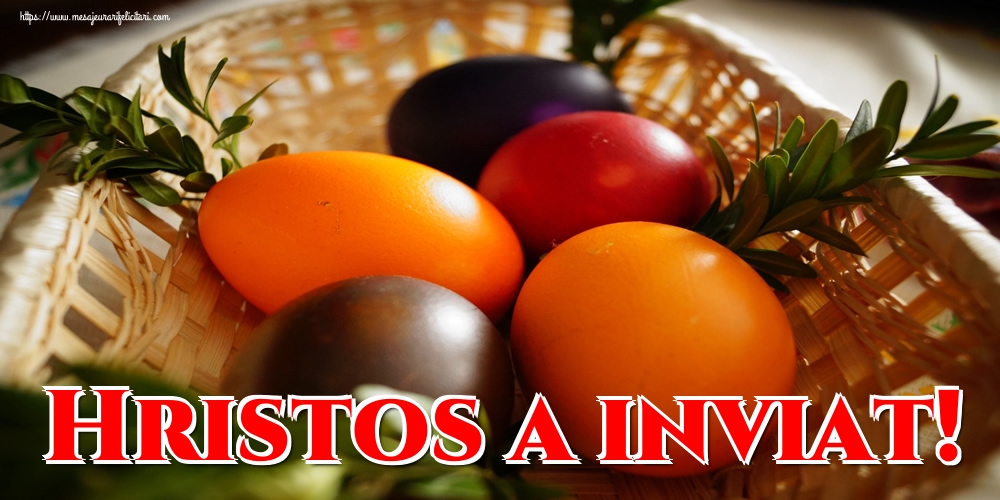 Hristos a inviat!