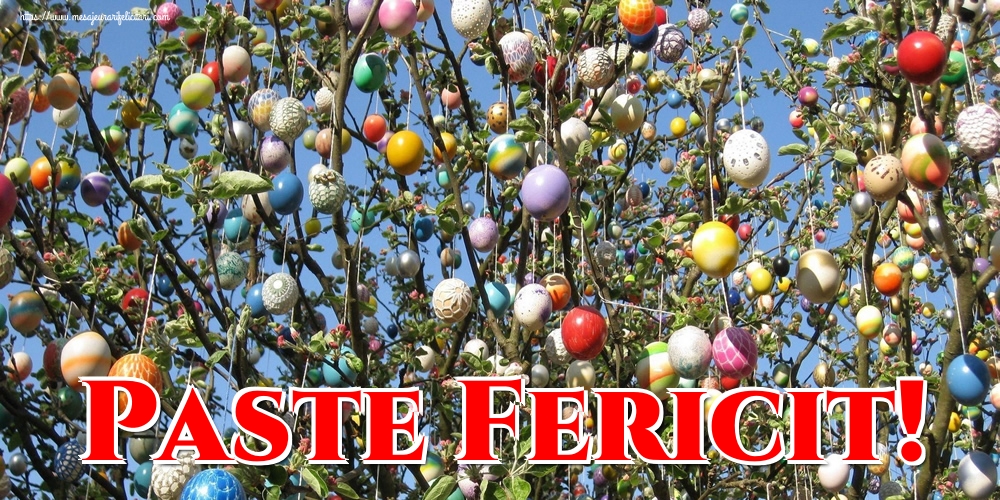 Paste Fericit!