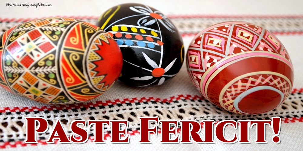 Paste Fericit!