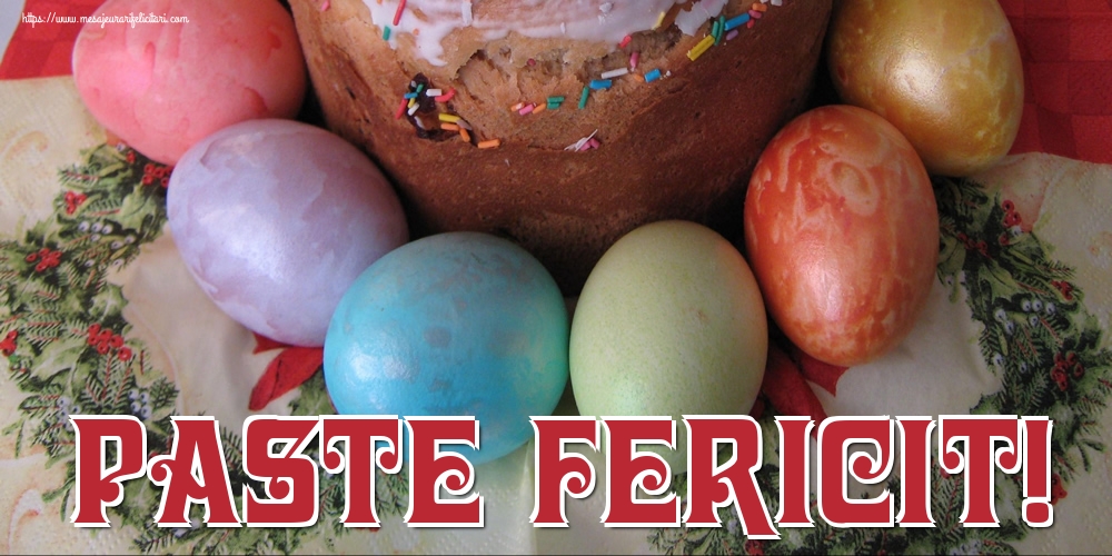 Paste Fericit!