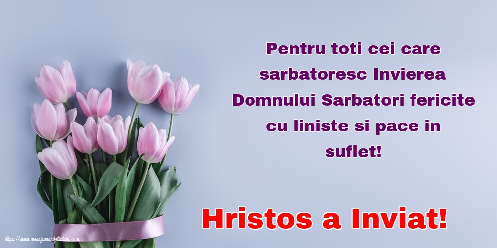 Hristos a Inviat!