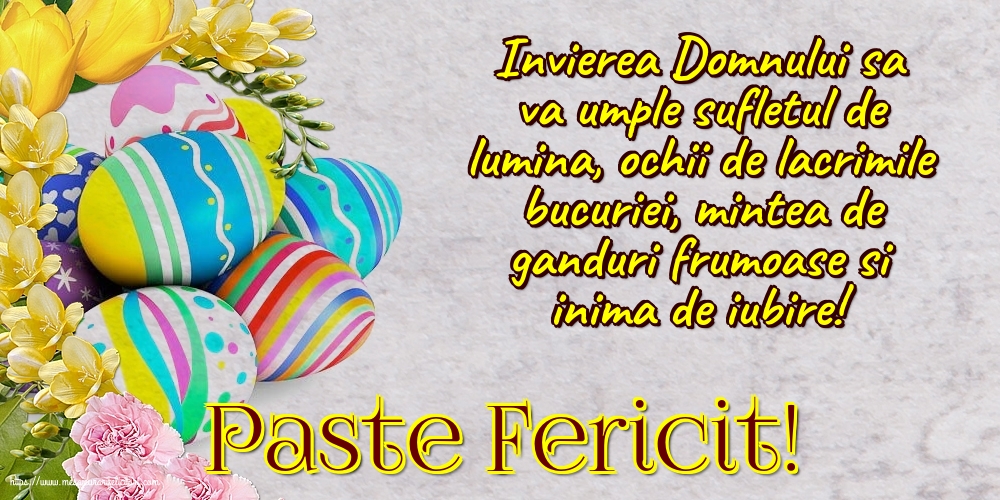 Paste Fericit!