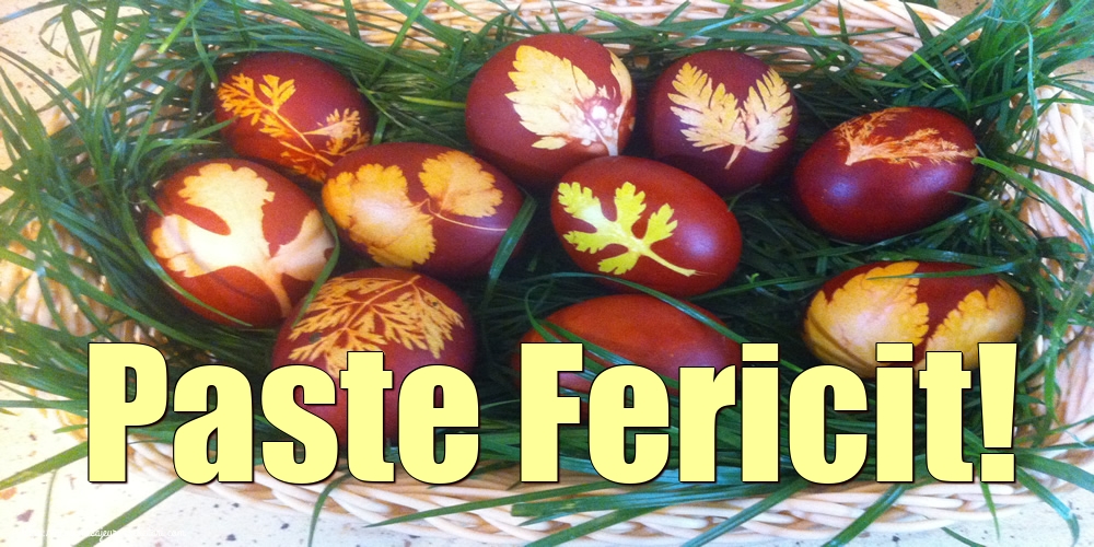 Felicitari de Paste - Paste Fericit! - mesajeurarifelicitari.com
