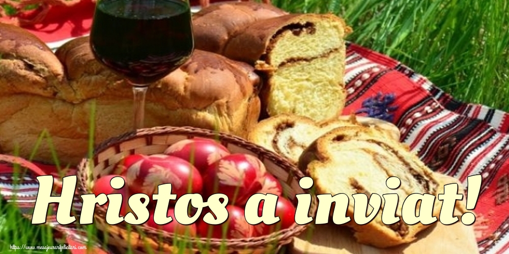 Felicitari de Paste - Hristos a inviat! - mesajeurarifelicitari.com