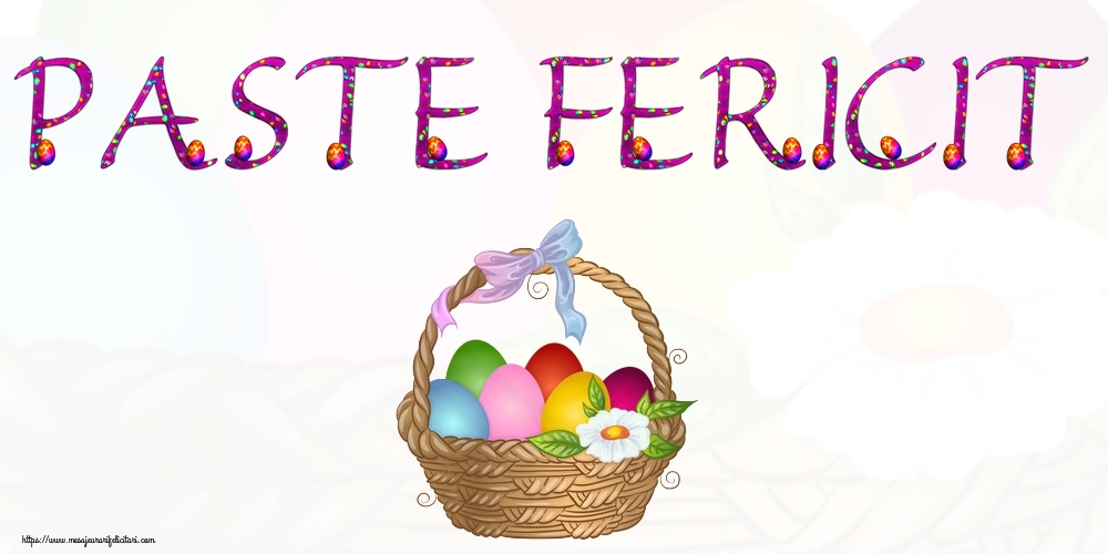 Paste Fericit!