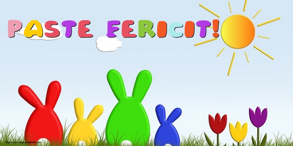 Felicitari de Paste - Paste Fericit! - mesajeurarifelicitari.com