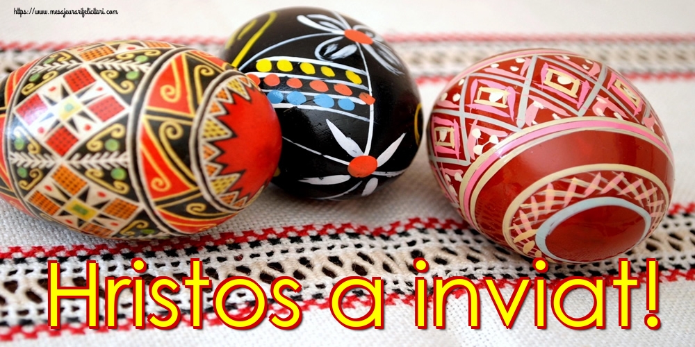 Hristos a inviat!