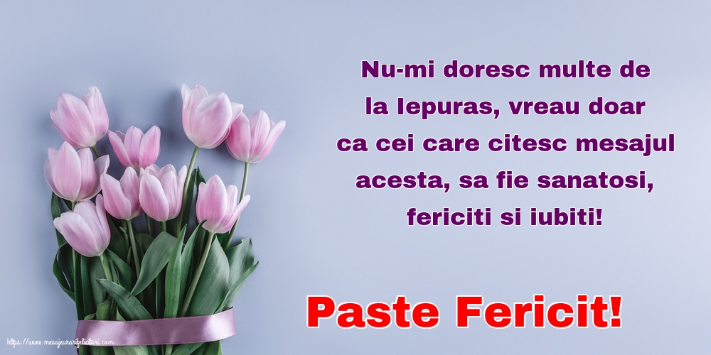 Paste Fericit!
