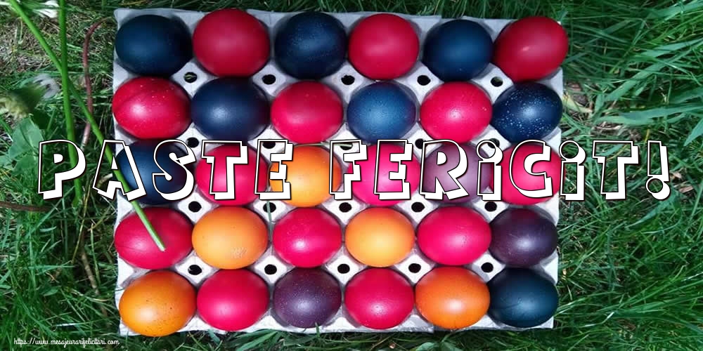 Felicitari de Paste - Paste Fericit! - mesajeurarifelicitari.com