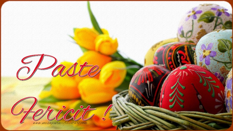 Paste Fericit