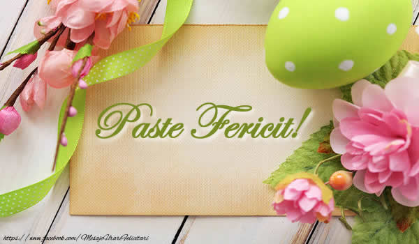 Paste Fericit!