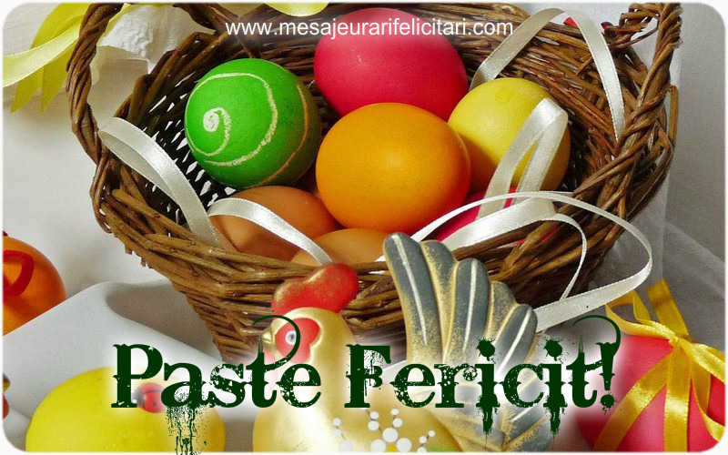 Paste Fericit!
