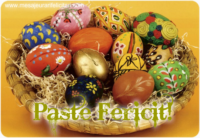 Paste Fericit!