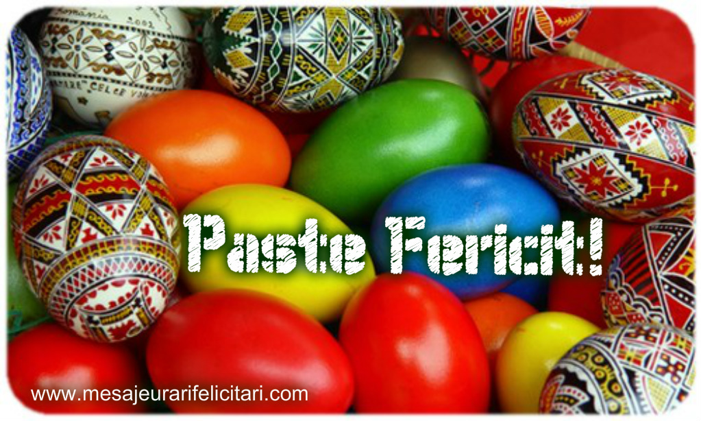 Paste Fericit!