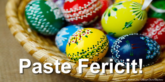 Paste Fericit!