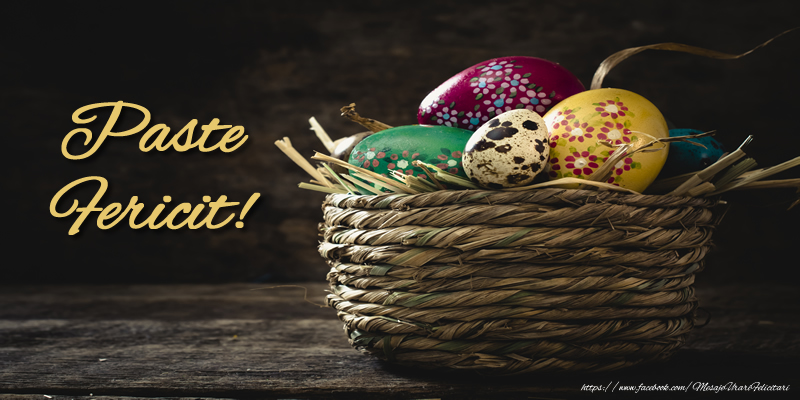 Paste Fericit!