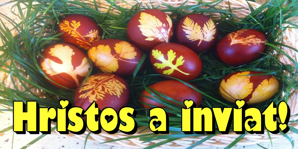 Hristos a inviat!