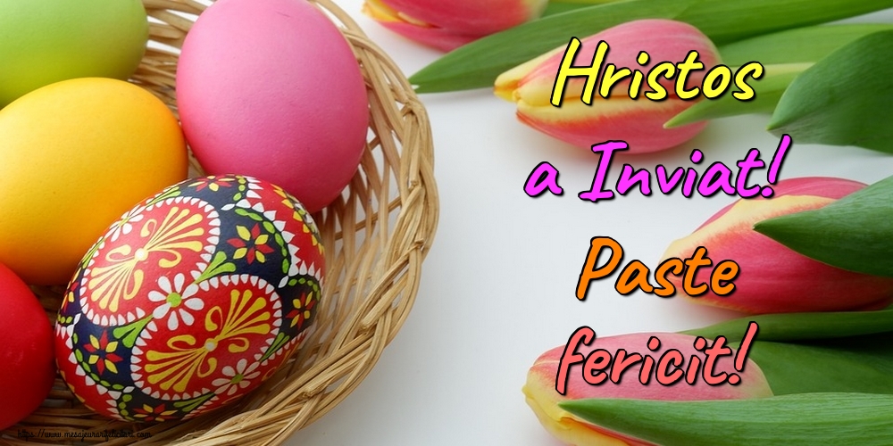 Hristos a Inviat! Paste fericit!