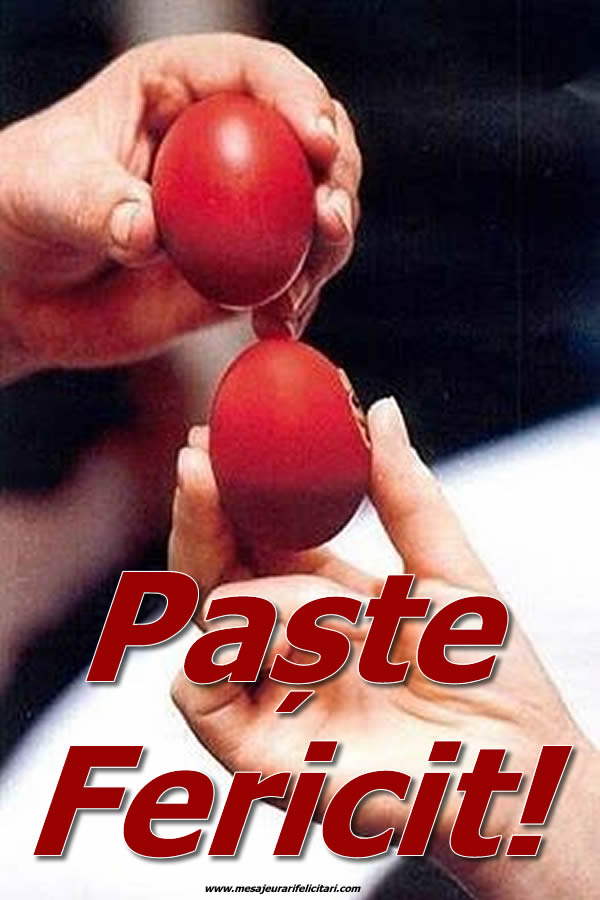 Paște fericit!