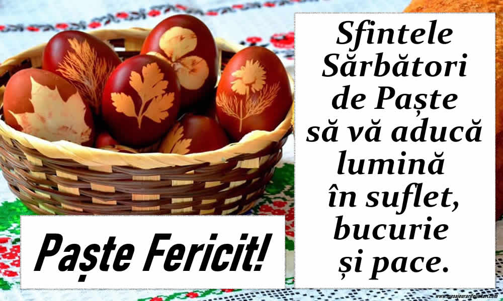 Paște Fericit!